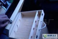 匠心定制，品味不凡 四瓶裝松木紅酒禮盒廠家直銷服務